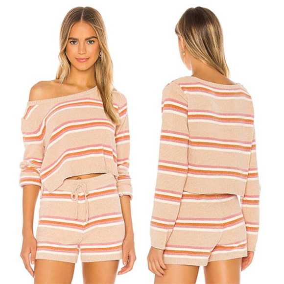 l*space Sweaters - L*Space Sun Seeker Pullover Striped Sweater Small
